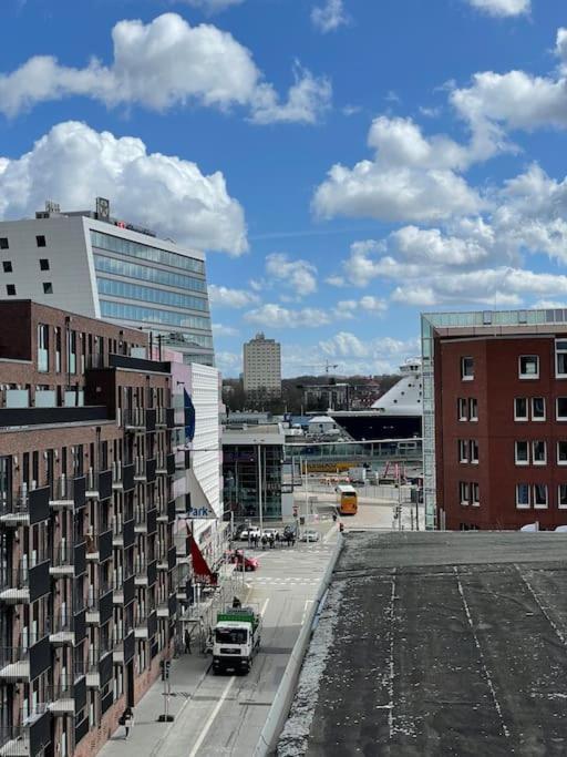 Rooftop Mit Foerdeblick, Zentral & Nah Am Hbf Kiel Exteriér fotografie
